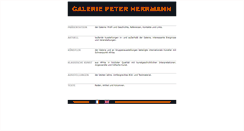 Desktop Screenshot of galerie-herrmann.com