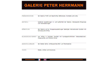 Tablet Screenshot of galerie-herrmann.com